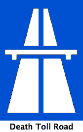 Autobahn sign
