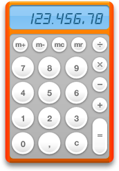 the Calculator widget