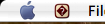 UnicodeChecker menu bar with FruitMenu's application icon