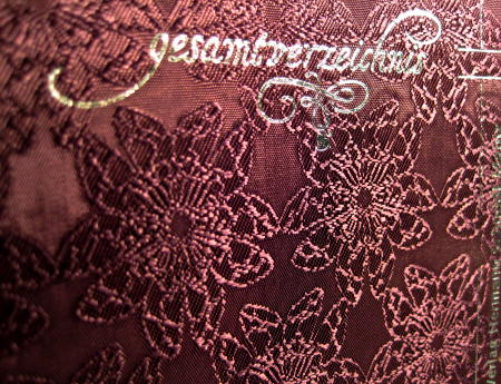 Detail of the catalogue's cover