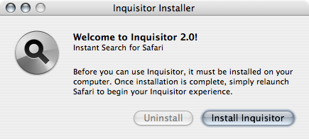 Inquisitor Installer