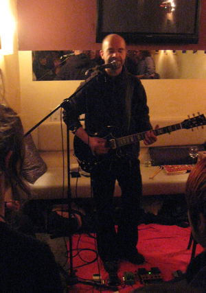 Likk playing at Café Schroeder in Göttingen