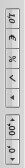 Number format buttons in Number's sub-toolbar