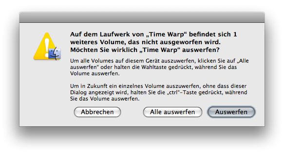Finder multi-volume eject dialogue