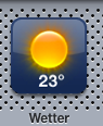 Dashboard Wetter Icon