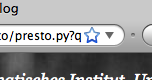 Star icon in Firefox bookmarks