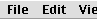 MacOS 8 menu in Charcoal