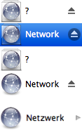 Various 'Network' icons