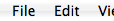 Mac OS X menu in Lucida Grande