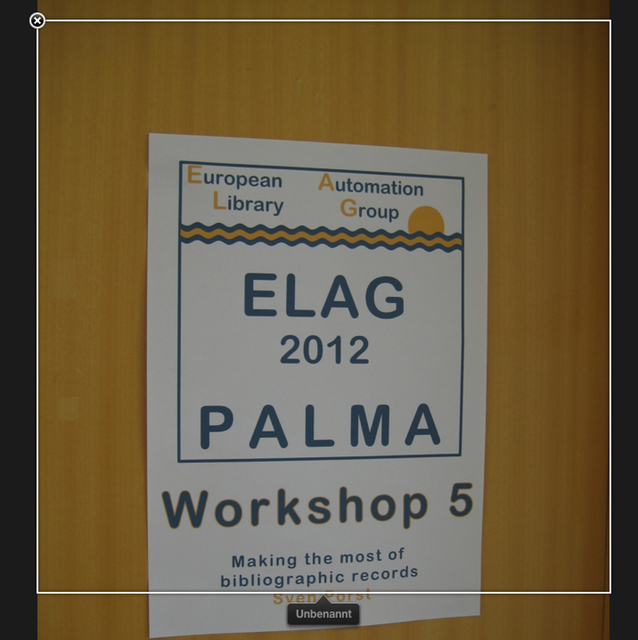 ELAG Workshop Sign